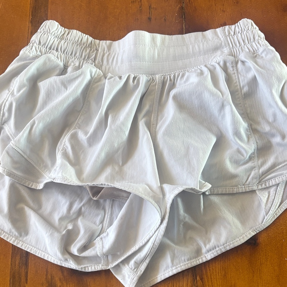 Women's Lulu Lemon White Athletic Shorts